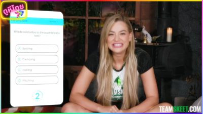 TEAMSKEET – เล่นเกมส์ตอบคำถาม ถ้าตอบผิดโดนเย็ดแน่นอน สำหรับนักศึกษาไฮสคูล สุดแสบ แรดมากต้องโดนแบบนี้