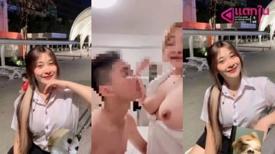 คลิปหลุดทางบ้าน สาวชุดอาชีว มาโดนแฟนหนุ่มจับดูดนมแจ่มๆ ต่อด้วยแหวกขาจับควยมาดูดน้ำควยงานโครตดีจัดๆลีลาแจ่มๆ งานดีจัดๆ