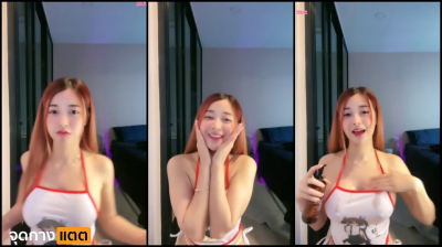คลิปหลุดthliveสุดฮอตเซ็กซี่สาวนมใหญ่สุดสวยน้องแนนนี่นุ่งน้อยห่มน้อยบีบน้ำมันใส่นมเผยให้เห็นหัวนมจางๆ….