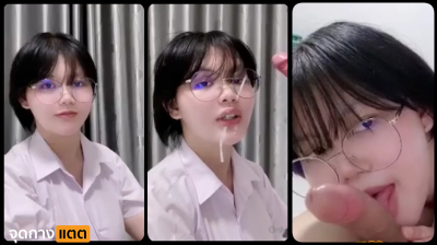 onlyfans kaminarixx คลิปหลุดน้องแว่นนักศึกษาสุดร่านช่วนรุ่นพี่มาถ่ายคลิปเย็ดลงโอนลี่แฟนอมเสียวเย็ดมันโดนน้ำแตกใส่เต็มหน้า….