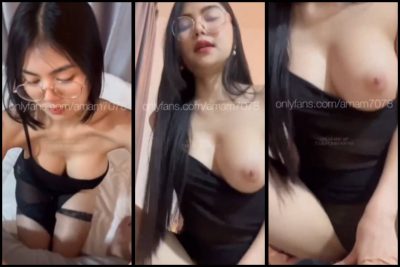 คลิปโป๊โอนลี่แฟน amam7078 น้องแอม Onlyfans นั่งดูดควยให้คู่ ขย่มควยโยกเย็ดขย่มตอ เย็ดแรงๆคาชุด ควักออกมาชักแตกใส่ตัว