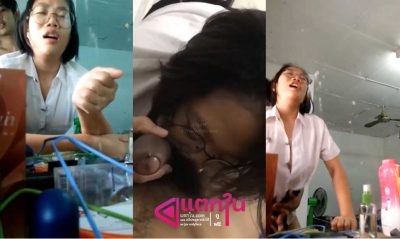 คลิปหลุดทางบ้าน xxx นักศึกษาเย็ดกับแฟนถ่ายคลิปเก็บไว้แล้วคลิปหลุดออกมาให้ดู โดนจับกระแทกเย็ดหีหน้ากระจกแล้วโม๊คควยเสียว