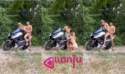 คลิปหลุดไทย เย็ดกันแบบเสียวๆริมทุ่งพร้อมโปรโมทรถไปด้วยจับโม๊คควยให้รัวๆ ก่อนจับกระเด้าหีเย็ดคาบนรถแบบไม่ยั้งร้องครางลั่น