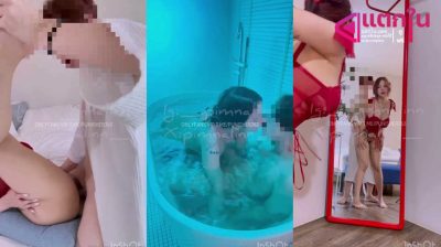 คลิปหลุดOnlyfans pimnalin น้องเมจิมาอาบน้ำกับคู่เทพ มาลงอ่างอาบน้ำอย่างเสียวมาจับเล่นควย แล้วมาโดนแฟนหนุ่มจับแหวกขาเย็ดท่าหมาในอ่างอาบน้ำอย่างเด็ด แล้วมาจบที่ขึ้นขย่มเย็ดควยร่อนเอวโครตดี