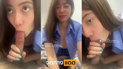 คลิปหลุดทางบ้าน สาวโรงงานพึ่งกลับจากทำงาน ก็หิวควยเลย เห็นควยแล้วน้ำลายไหล จับอมควยกินอย่างเด็ด….