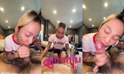 คลิปหลุดโอลี่แฟน catdevilswing เจ๊เมย์ปีศาจแมวเกิดเงี่ยนอยากอมควยแล้วมาจับควยผัวโม๊คให้รัวๆแบบไม่ยั้ง แล้วหลังจากนั้นค่อยใส่กันรัวๆ