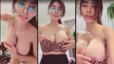 คลิปหลุด น้องลูกชิ้น dj lookchin จากในกลุ่มลับ สาวไทยหุ่นน่ารัก นมใหญ่มาก นึกว่าลูกแตงโม มาไลฟ์สดยั่วคนดู ในกลุ่มลับพิเศษ