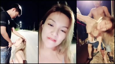 คลิปหลุด ไลฟ์สดคู่เทพ ไลฟ์สดแอคล็อคจัดเสียวข้างทาง เย็ดกันข้างถนนอมควยสดเย็ดสดฟินจัด กลัวคนเห็นแต่เสียวได้อารม์จัดๆ