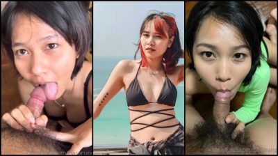 คลิปหลุด onlyfans bararungbung สาวผมสั้นโครดแซ่บลีลาอมควยเด็ดจริง อมควยสุดคอถึงคอหอย เสียงตอนอมดังอ๊อคๆเสียวควย
