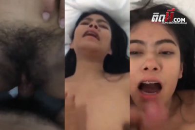 คลิปหลุดทางบ้าน เย็ดสาวไทยสวยหน้าคมหน้าเย็ดสุดๆ ซอยหีไม่ยั้ง แล้วชักน้ำว่าวแตกใส่ปาก