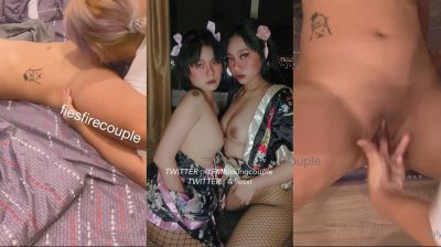 คลิปหลุดโอนลี่แฟน fiesfirecouple เด็ดๆจากในทวิต Onlyfans คู่สาวเลสเบี้ยนโชว์เสียวหน้ากล้อง ก่อนจะเอานิ้วจ้วงหีแรงๆจนน้ำแตกทะลัก