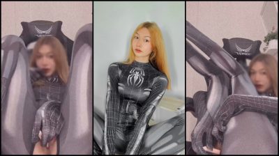 Onlyfans mxxlxxz น้องแมวส้มกับชุดสไปเดอร์สีดำสุดเซ็กซี่  ปากกามีไว้เขียนแต่ถ้าอยากเอาเสียบหีใช้ควยดีกว่านะ